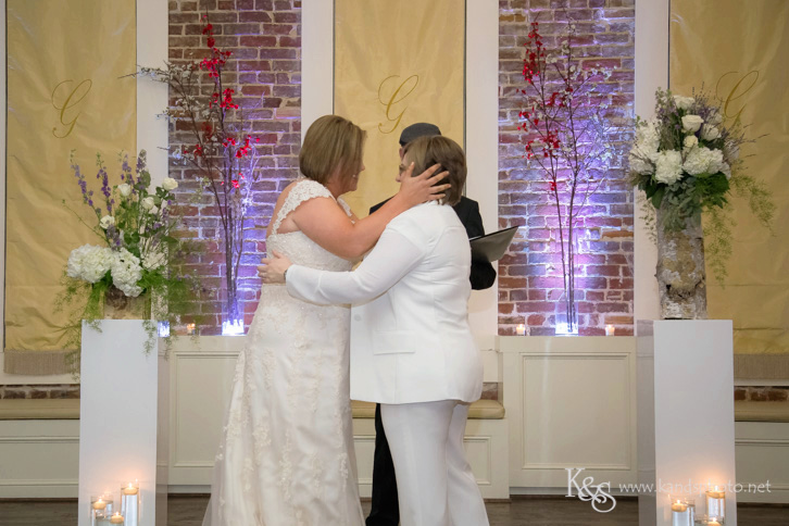 same sex wedding at mckinney grand hotel -29 Grand Hotel in McKinney Wedding
